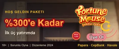 Hoş Geldin Mega Paketi promotion banner